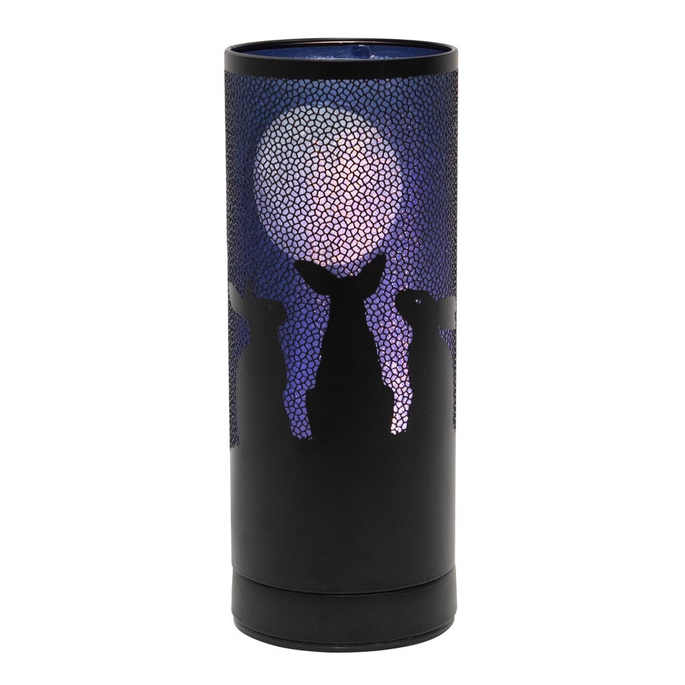 Something Different - Moon Gazing Hares Aroma Touch Lamp Tafellamp - Multicolours